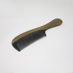Tibet Hand Carved Yak Horn Combs Designer with Handle - Style 2