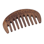 Handmade Sandalwood Wide Tooth Wood Comb