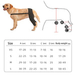 Dog Leg Support Brace Injurie Leg Knee Joint Bandage Wrap Protection Support Rear Knee Pads Straps Dogs Medical Supplies