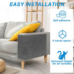 Scratching mat pet carpet with self-adhesive furniture protector