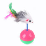 Cat Toys Cat Kitten Play Tunnel  Mouse Shape Balls Foldable  Chat Funny Cat Tent Mouse Supplies Simulation Fish