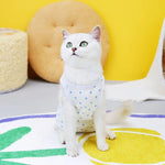 Kitten Onesies Cat Recovery Suit for Abdominal Wounds or Skin Diseases After Surgery Wear E-Collar Alternative for Cats and Dogs