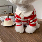 Fashion Pet Dog Striped Shirt Summer Puppy Clothes Cute Cat Vest Breathable Dog Thin Shirt Pet Kitten Clothing Chihuahua Clothes