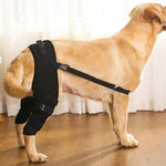 Dog Leg Support Brace Injurie Leg Knee Joint Bandage Wrap Protection Support Rear Knee Pads Straps Dogs Medical Supplies
