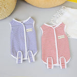 Kitten Onesies Cat Recovery Suit for Abdominal Wounds or Skin Diseases After Surgery Wear E-Collar Alternative for Cats and Dogs