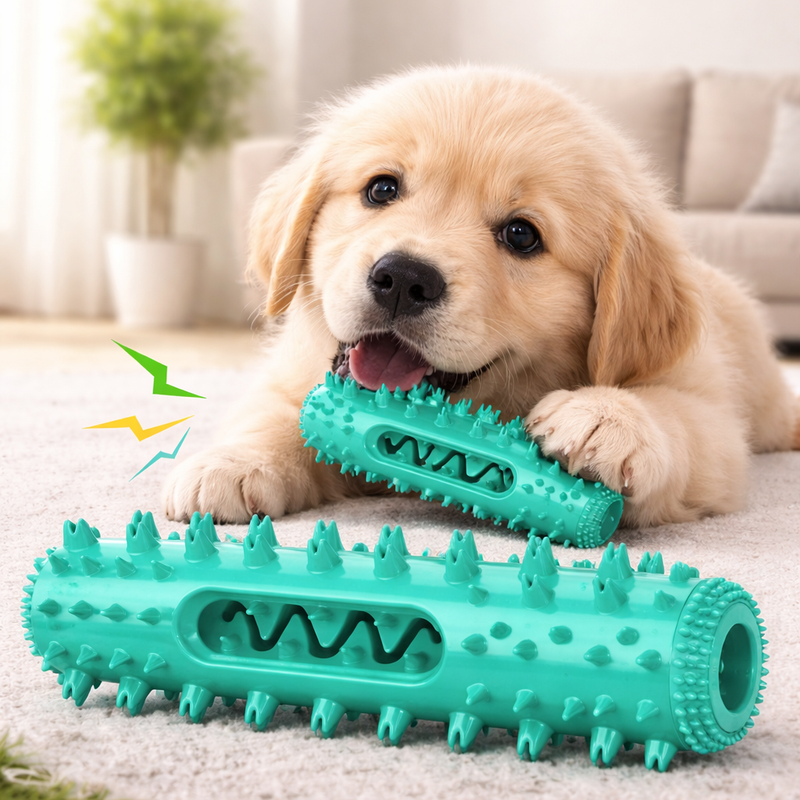 Durable Dog Toothbrush Molar Stick – Teeth Cleaning Chew Toy