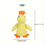 SweetS Large Dog Chew Toy – Heavy-Duty Plush Duck with Squeaker for All Breeds