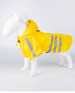 Water-Resistant Dog Raincoat with Easy Button Closure
