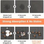 Fast-Drying Diatomaceous Pet Feeding Mat – Absorbent & Splash-Proof