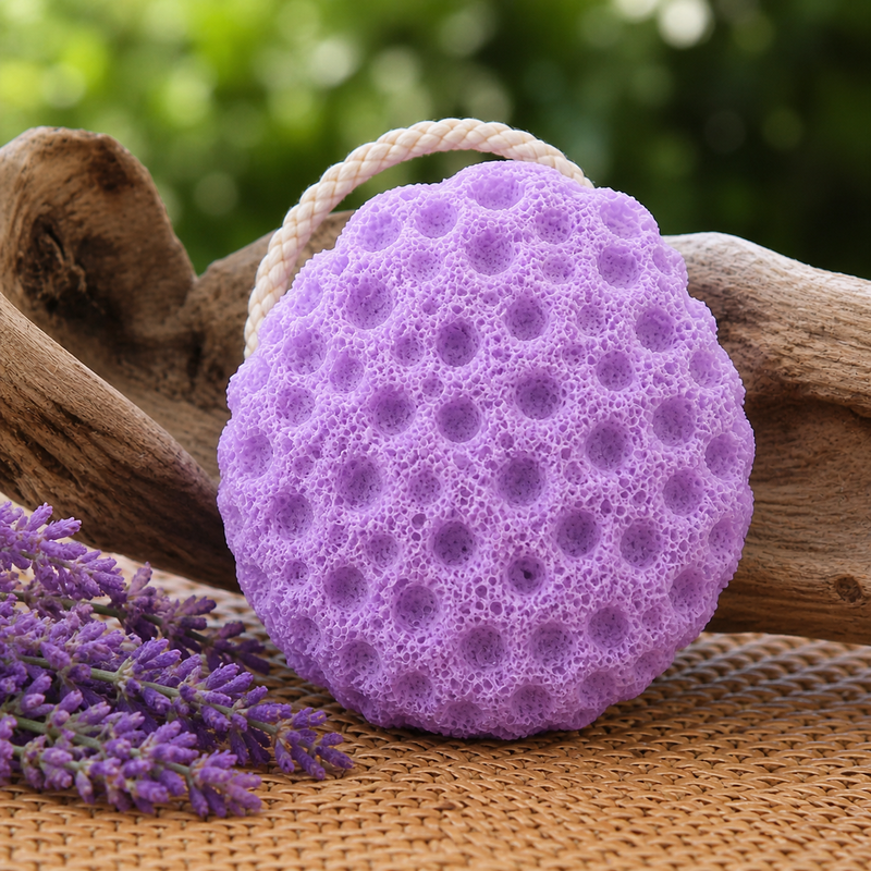 Natural Lavender (Unisex) Bath Loofah