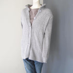 Wool Cardigans for Women - Grey