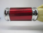 Pearl Pure Boar Hair Shaving Brush (Red)