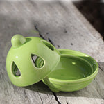 Ceramic Incense Holder - GREEN