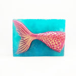 RIMURIMU Handmade Natural Peppermint Eucalyptus & Glycerine - Mermaid Treasure Designer Bath Soap