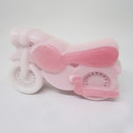 RIMURIMU Handmade Kids Pink Bike Natural Soap