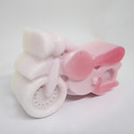 RIMURIMU Handmade Kids Pink Bike Natural Soap
