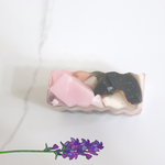RIMURIMU Handmade Natural Lavender Confetti Designer Bath Soap
