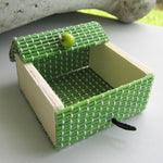 Vintage Bamboo Organizer - (Green)
