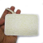 Natural Bath Loofah RECTANGLE Body Scrubber with grip