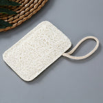 Natural Bath Loofah RECTANGLE Body Scrubber with grip