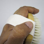 Natural Sisal Exfoliating Wooden Bath Brush - ROUND