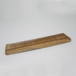 Neemwood (Azadirachta indica) Thick-Thin FORMAL comb - 190 mm