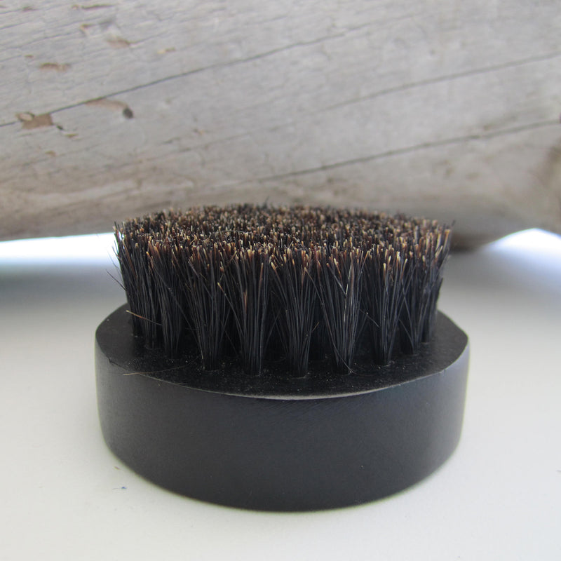Sandalwood Men Beard Hair Brush - Black