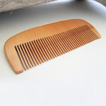 Sandalwood Men Beard Hair Comb - Brown