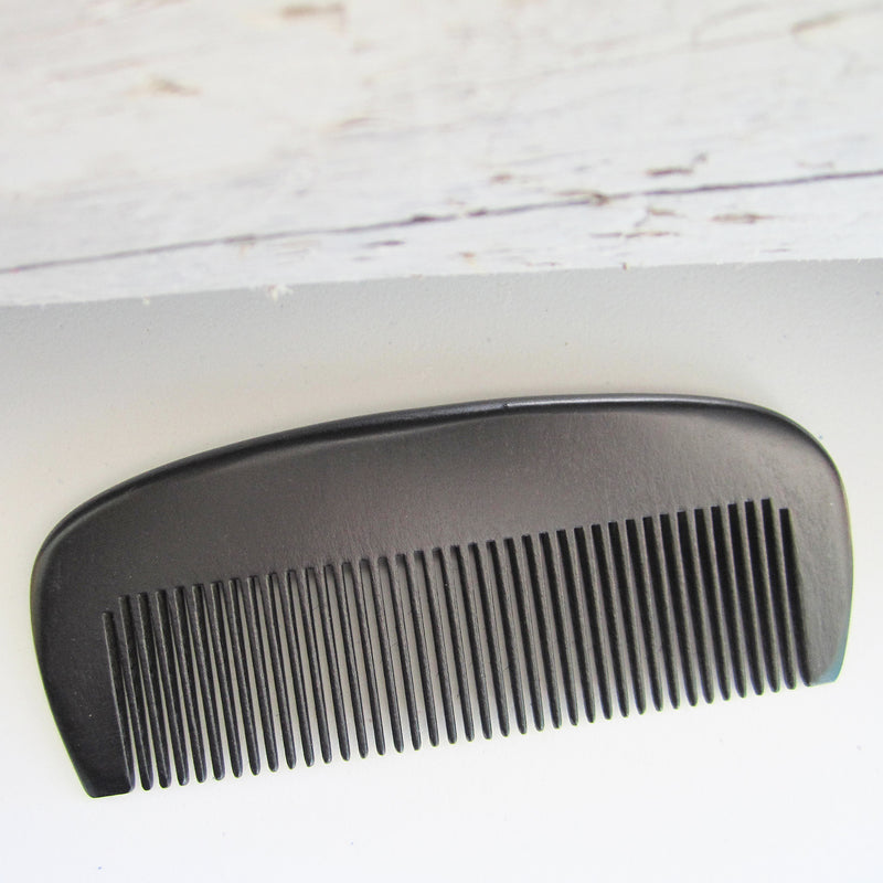Sandalwood Men Beard Hair Comb - Black