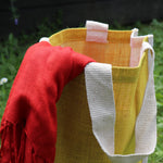Jute Handbag - Yellow
