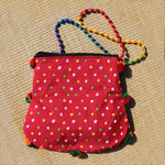 Ethnic Vintage Hand Work Vivid Sling Bag - 09