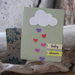 Handmade Baby Shower card - Baby Shower greeting