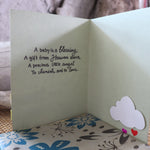 Handmade Baby Shower card - Baby Shower greeting