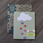 Handmade Baby Shower card - Baby Shower greeting