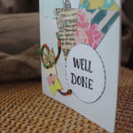 Handmade Celebrations Card - Well Done Greeting Card