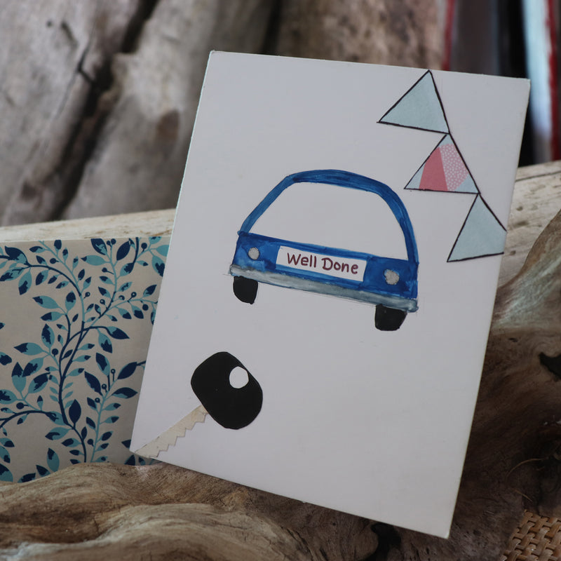 Handmade Celebrations Greeting Card - Well Done Greeting Card