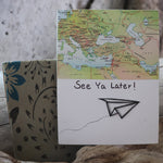 Handmade Corporate card - See You Later greeting card