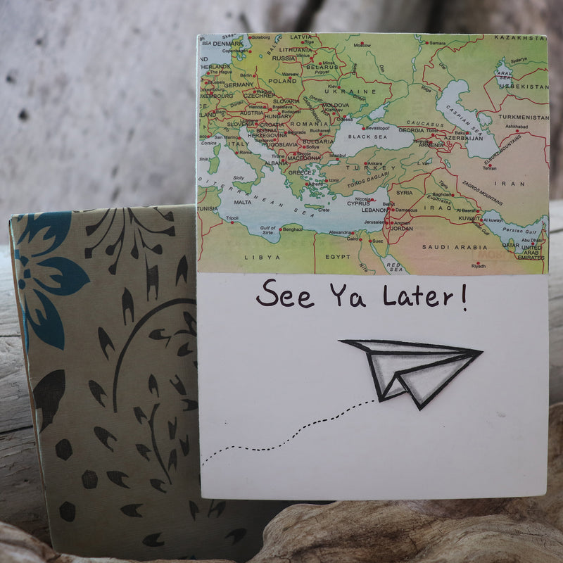 Handmade Corporate card - See You Later greeting card