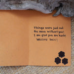 Handmade Expressions card - Welcome greeting card 2