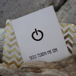 Handmade Expressions card - U Turn Me On greeting card 4