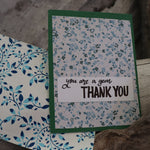 Handmade Expressions card - You Are A Gem - Thank You greeting card 8