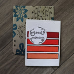 Handmade Expressions card - Good Morning greeting