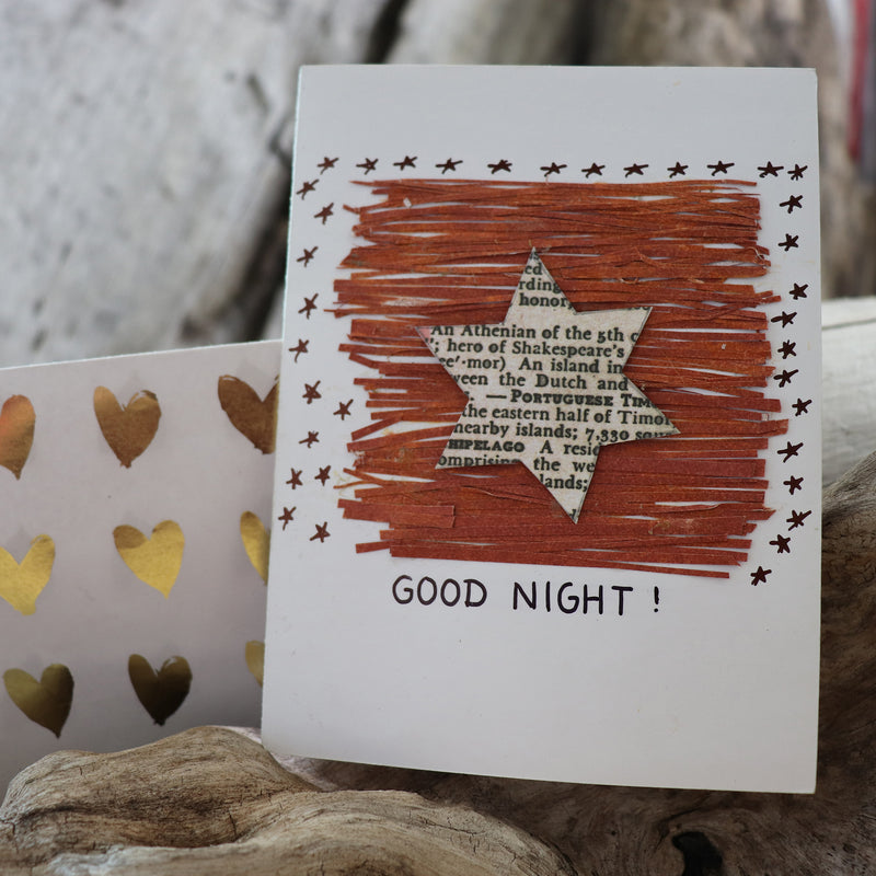 Handmade Expressions card - Good Night greeting card