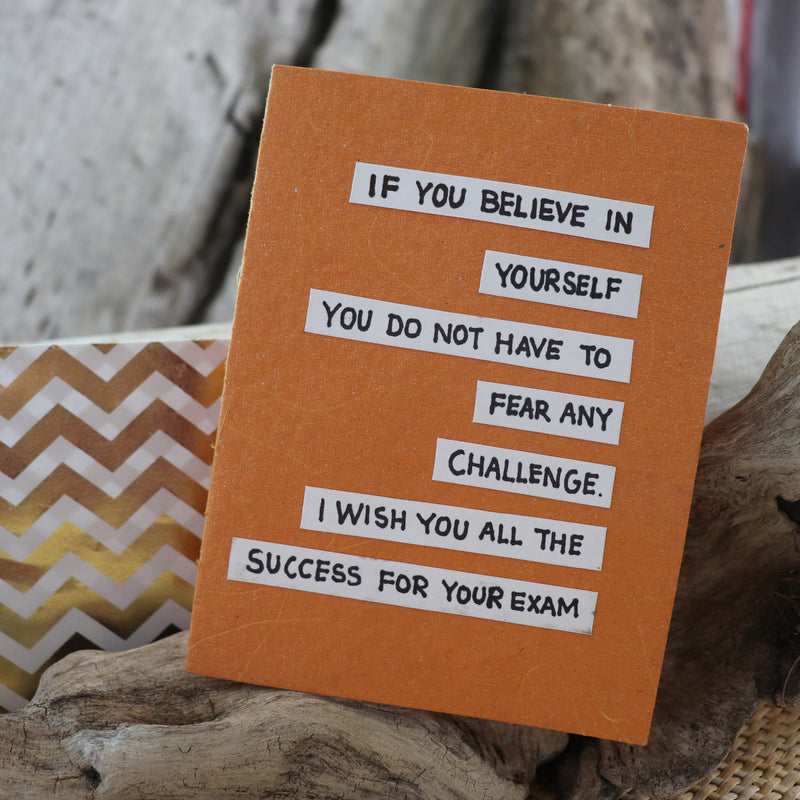 Handmade Expressions card - Good Luck greeting card 15