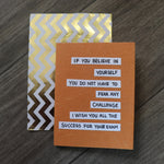 Handmade Expressions card - Good Luck greeting card 15