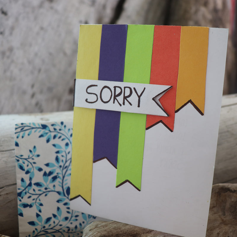 Handmade Expressions card - Good Luck greeting card 19