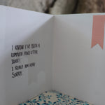 Handmade Expressions card - Good Luck greeting card 19