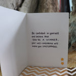 Handmade Expressions card - You're A Winner greeting card 20