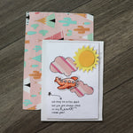 Handmade Feelings card - I Miss You greeting card