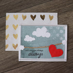 Handmade Feelings card - You Will Be Mine Always greeting card